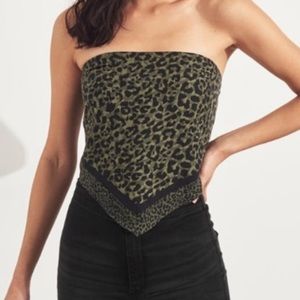 Hollister bandana top